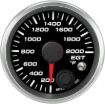 Picture of 2-1/16" EGT Temperature Gauge | 200-2000°F | Warning Light