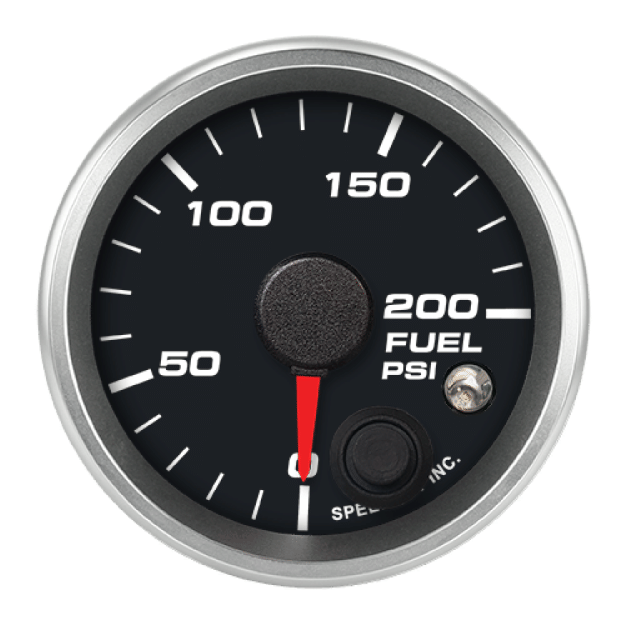 Picture of 2-1/16" Fuel Pressure Gauge | 0-200 PSI | Warning Light