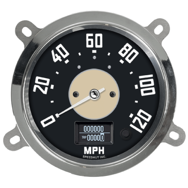 Picture of 5-1/2" Programmable Speedometer + TS/HB | 120 MPH | 1947-53 Chevy Series