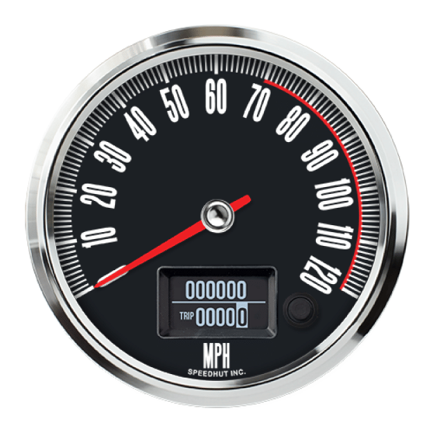 Picture of 4-1/2" GPS Speedometer | 120 MPH | Ford Mustang Design