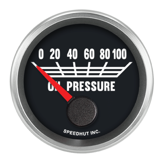 Picture of 2-1/16" Oil Pressure Gauge | 100 PSI | Chevy C10 Truck Design