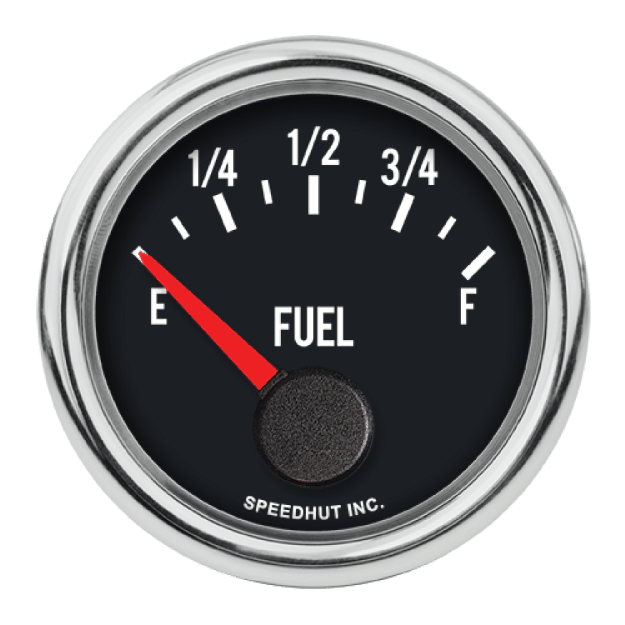 Picture of 2-1/16" Fuel Level Gauge | Programmable 90 Degree Sweep | Chevy Camaro Design