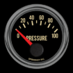 Picture of 2-1/16" Oil Pressure Gauge | 0-100 PSI 90 Degree Sweep | Chevy Camaro Design