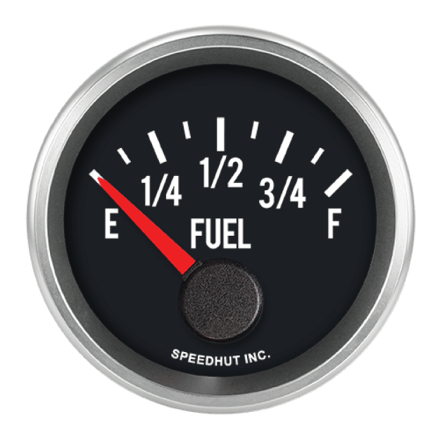 Picture of 2-1/16" Fuel Level Gauge | Programmable 90° Sweep | Chevy Truck Design