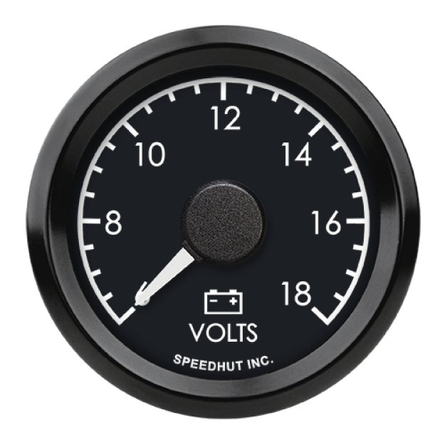 Picture of 2-1/16" Humvee Volt Gauge | 6-18V