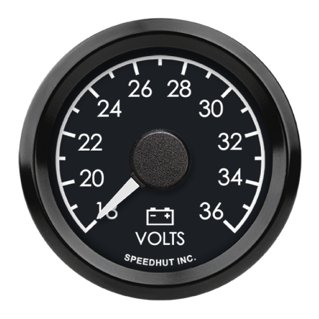 Picture of 2-1/16" Humvee Volt Gauge | 18-36V