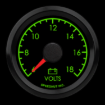 Picture of 2-1/16" Humvee Volt Gauge | 6-18V