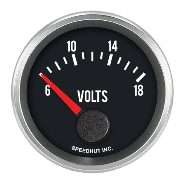 Picture of 2-1/16" Volt Gauge | 6-18V | Chevy Chevelle Design