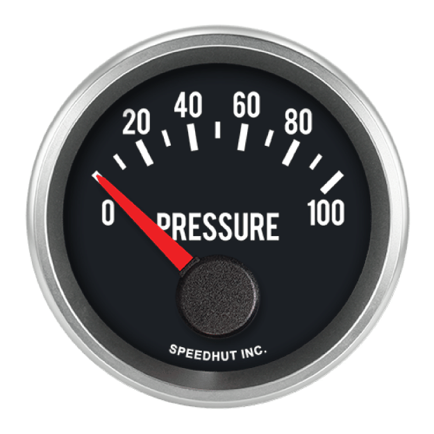 Picture of 2-1/16" Oil Pressure Gauge | 100 PSI | Chevy Chevelle Design