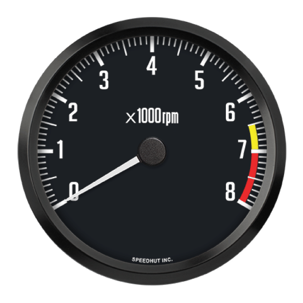 Picture of 4-1/2" Classic Tachometer | 8K RPM | Datsun Z