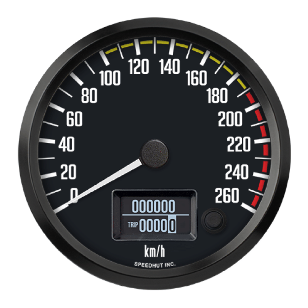 Picture of 4-1/2" GPS Speedometer | 260 km/h Metric | Datsun Z