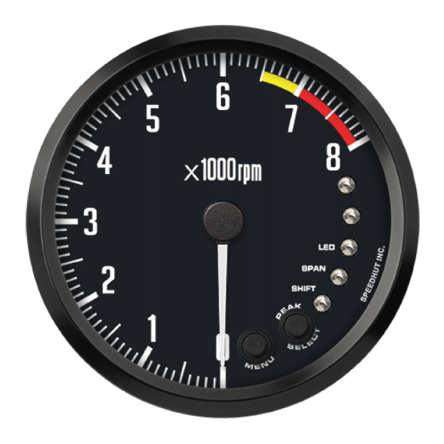 Picture of 4-1/2" Shift Light Tachometer | 8K RPM | Datsun Z