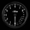 Picture of 4-1/2" Shift Light Tachometer | 8K RPM | Datsun Z