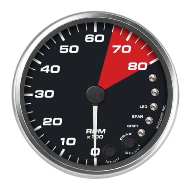 Picture of 4" Ford GT Shift Light Tachometer | 8K