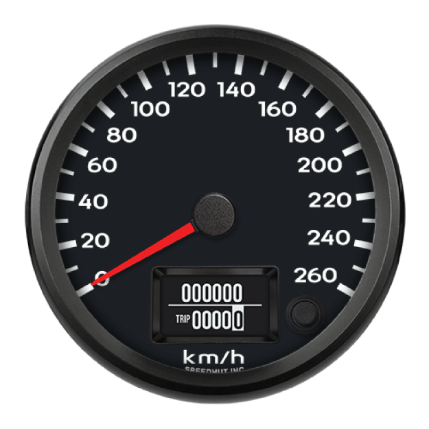 Picture of 4" GPS Speedometer | 260 km/h | Porsche Design