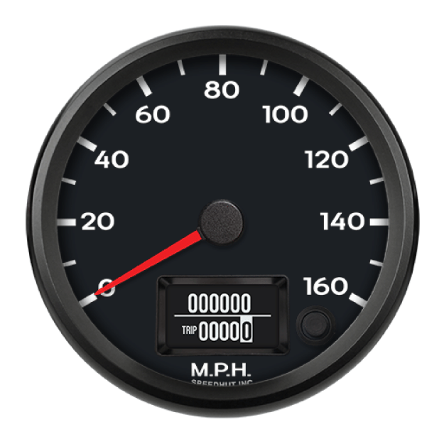 Picture of 4" GPS Speedometer | 160 MPH | Porsche Design