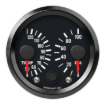 Picture of 2-5/8" Dual Gauge | Celsius Water Temp & Oil Pressure | Datsun 510 Design