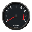 Picture of 4" Classic Tachometer | 8K RPM | Datsun 510 Design
