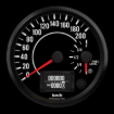 Picture of 4" Dual GPS Speedometer + Fuel Level | 200 km/h / E-F | Datsun 510 Design