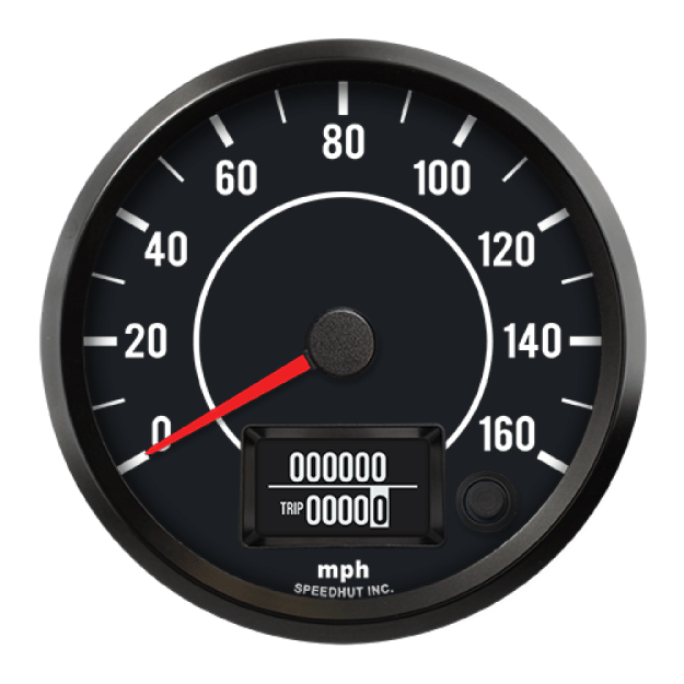 Picture of 4" GPS Speedometer | 160 MPH | Datsun 510 Design