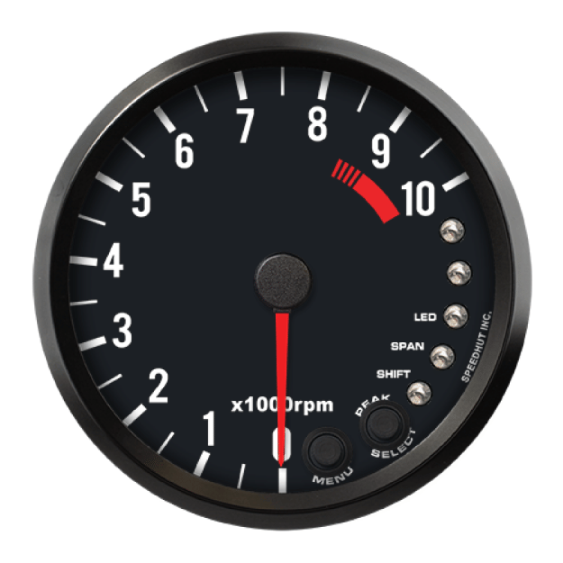 Picture of 4" Shift Light Tachometer | 10K RPM | Datsun 510 Design