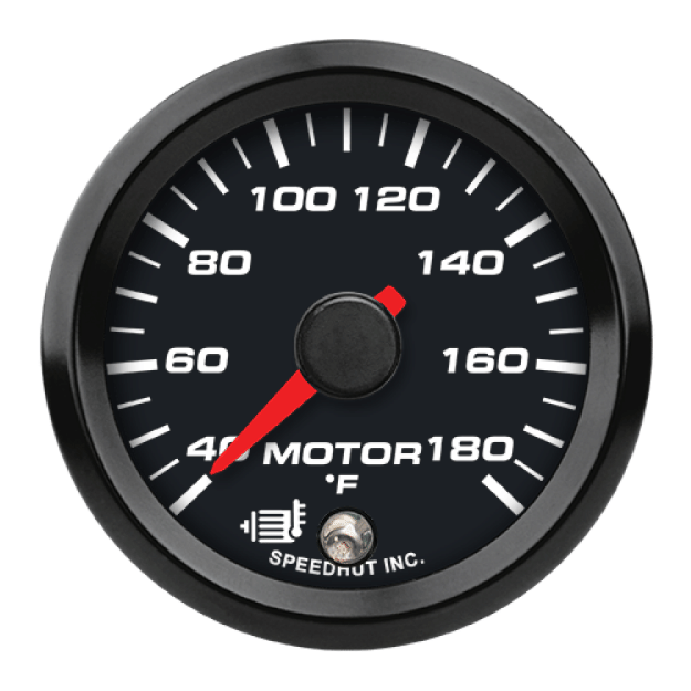 Picture of 2-1/16" EV CAN-Bus Motor Temp Gauge | 40-180F with Warning | AEM