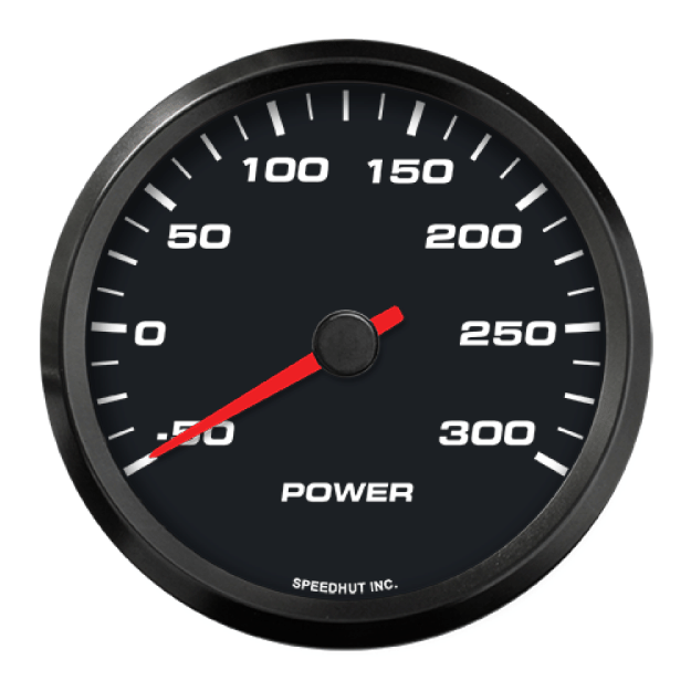 Picture of 3-3/8" EV CAN-Bus Power Gauge | -50 to 300 | AEM