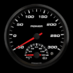 Picture of 4" EV CAN-Bus Dual Gauge | Power -50 to 300 + Battery Temp 0-120F with Warning | AEM
