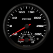 Picture of 4" EV CAN-Bus Dual Gauge | Power -50 to 300 + Motor Temp 40-180F with Warning | AEM