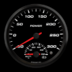 Picture of 4" EV CAN-Bus Dual Gauge | Power -50 to 300 + Battery Temp 0-50C with Warning | AEM