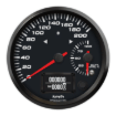 Picture of 4" EV CAN-Bus Dual Speedometer + Battery Level Gauge + TS/HB | 200 km/h with Warning | AEM