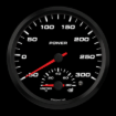 Picture of 4-1/2" EV CAN-Bus Dual Gauge | Power -50 to 300 + Motor Temp 0-80C with Warning | AEM