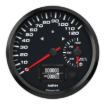 Picture of 4-1/2" EV CAN-Bus Dual Speedometer + Battery Level Gauge + TS/HB | 120 MPH with Warning | AEM