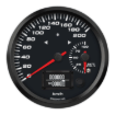 Picture of 4-1/2" EV CAN-Bus Dual Speedometer + Battery Level Gauge + TS/HB | 200 km/h with Warning | AEM
