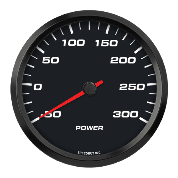 Picture of 4-1/2" EV CAN-Bus Power Gauge | -50 to 300 | AEM