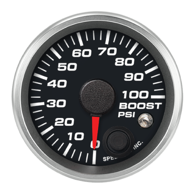 Picture of 2-1/16" Boost Gauge | 0-100 PSI | Warning Light