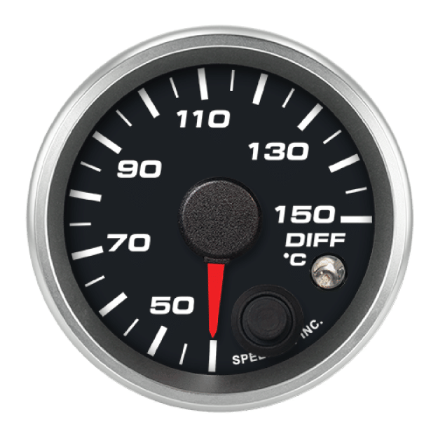 Picture of 2-1/16" Differential Temperature Gauge | 40-150°C | Warning Light