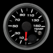 Picture of 2-1/16" Ultra Low Temperature Gauge | 0-150°C | Warning Light