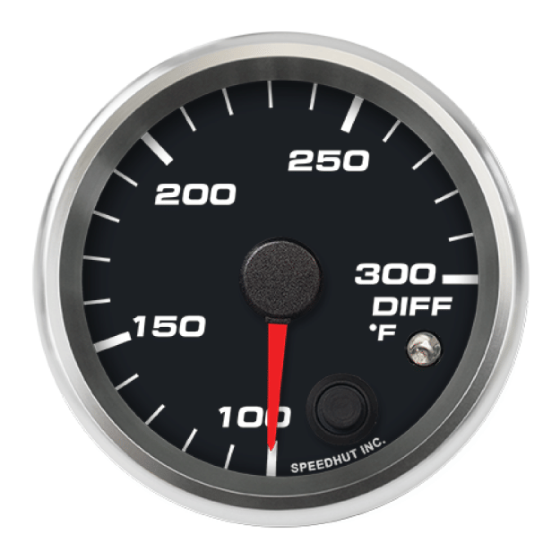 Picture of 2-5/8" Differential Temperature Gauge | 100-300°F | Warning Light