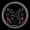 Picture of 2-5/8" Dual Gauge | Oil Temp + Oil Pressure (Celsius/Bar)