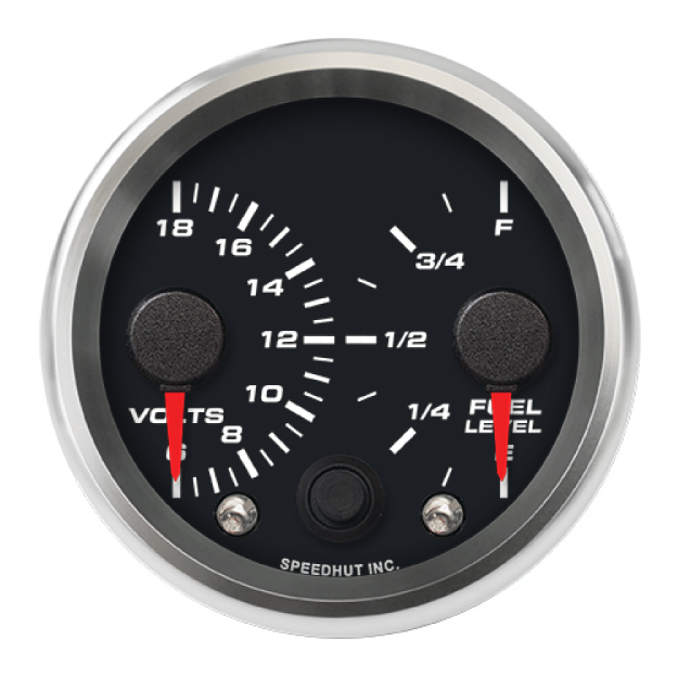 Picture of 2-5/8" Dual Gauge | Volts + Fuel Level