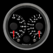 Picture of 2-5/8" Dual Gauge | Volt + Oil Pressure (Bar)