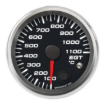 Picture of 2-5/8" EGT Temperature Gauge | 100-1100°C | Warning Light
