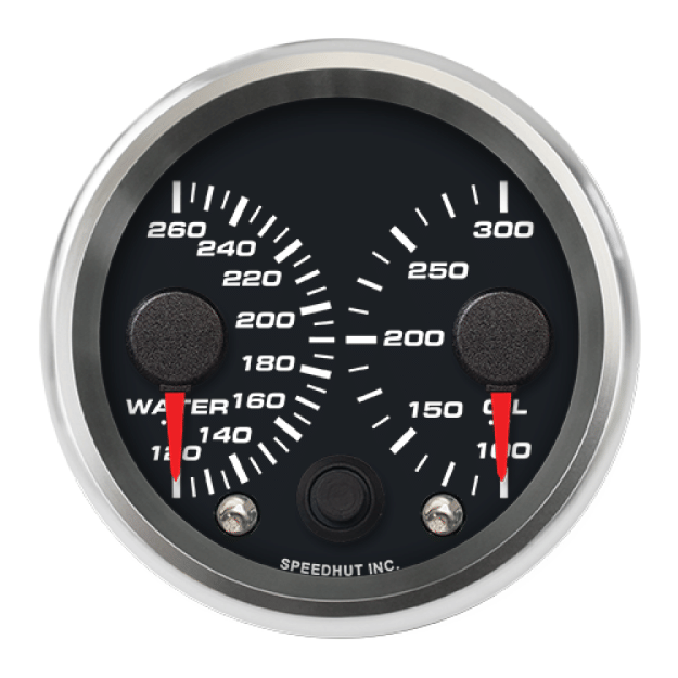 Picture of 2-5/8" Dual Gauge | Water Temp + Oil Temp