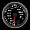 Picture of 2-5/8" EGT Temperature Gauge | 100-1100°C | Warning Light