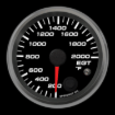 Picture of 2-5/8" EGT Temperature Gauge | 200-2000°F | Warning Light