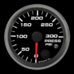 Picture of 2-5/8" Pressure Gauge | 0-300 PSI | Warning Light