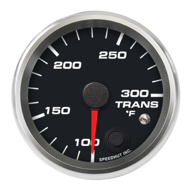Picture of 2-5/8" Transmission Temperature Gauge | 100-300°F | Warning Light