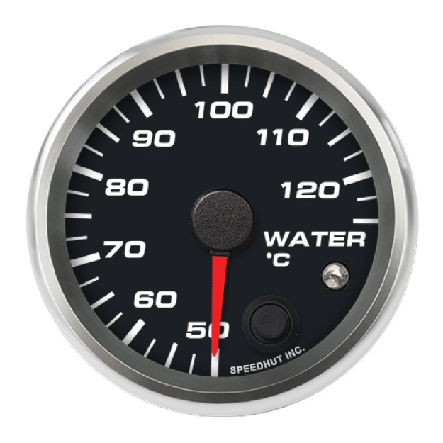 Picture of 2-5/8" Water Temperature Gauge | 50-125°C | Warning Light