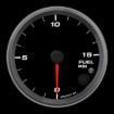 Picture of 3-3/8" Fuel Pressure Gauge | 15 PSI | Warning Light
